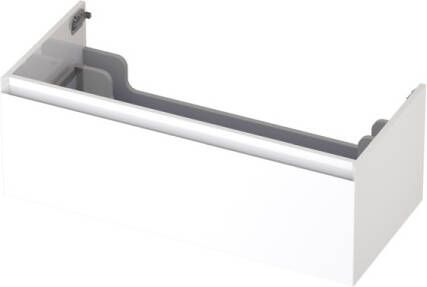 INK Onderkast 1 lade greeploos gelakt 45gr 100 cm x 45 cm x 35 cm Hoogglans wit 1240132