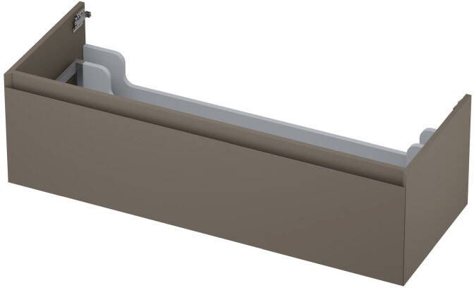 INK Onderkast 1 lade greeploos gelakt 45gr 120 cm x 45 cm x 35 cm Mat taupe 1240145
