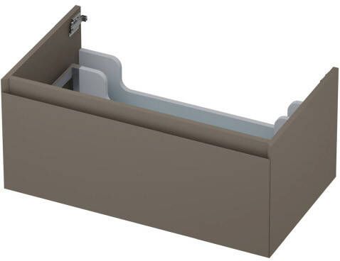 INK Onderkast 1 lade greeploos gelakt 45gr 80 cm x 45 cm x 35 cm Mat taupe 1240175