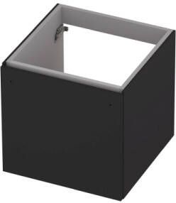 INK Onderkast 1 lade softclose met greep gelakt 48 cm x 48 cm x 45 cm Mat zwart 1258001