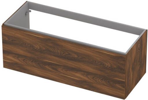 INK Onderkast 1 lade softclose met greep hout decor 120 cm x 48 cm x 45 cm Noten 1258032