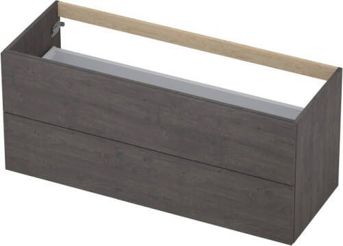 INK Onderkast 2 laden met grepen hout d