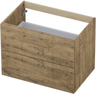 INK Onderkast 2 laden met grepen hout d