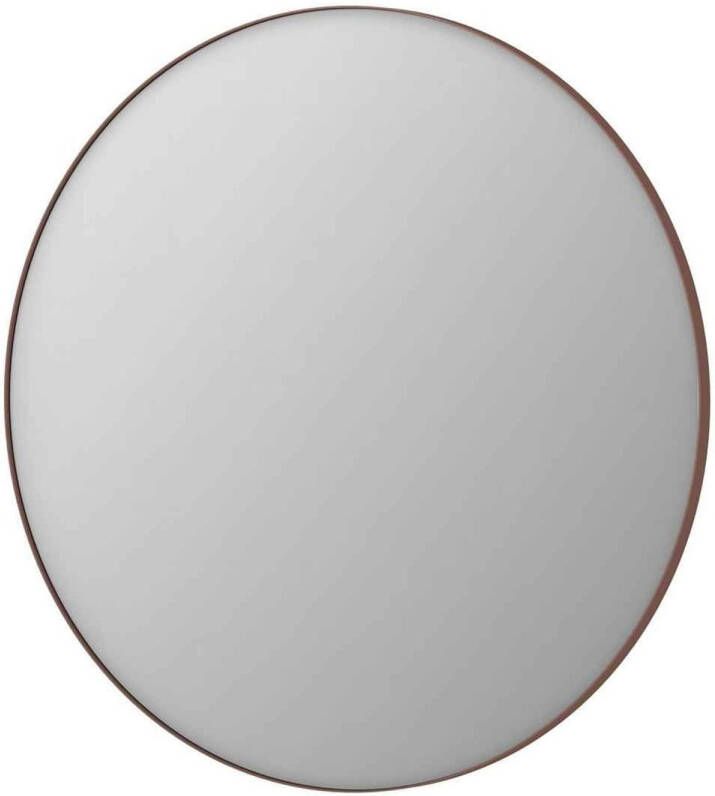 Ink Spiegel Rond Geborsteld Koper Aluminium Kader 120 x 3 5 cm
