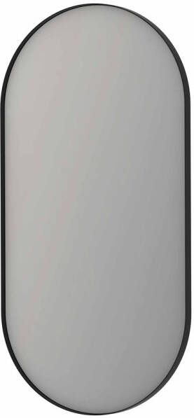INK Spiegel SP20 Contour 100x4x50 cm Geborsteld Metal Black
