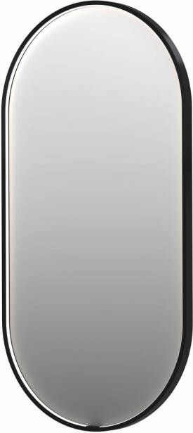 INK Spiegel SP28 Contour 60x4x120 cm in Geborsteld Metal Black