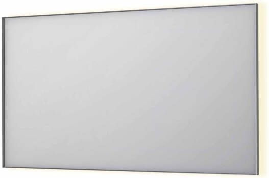 INK Spiegel SP32 140x4x80 cm Incl. Indirect LED-Verlichting Rondom en Spiegelverwarming Geborsteld RVS