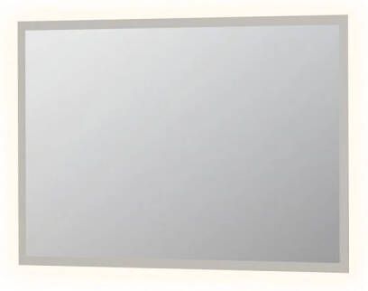 INK Spiegel SP7 120x3x80 cm Met Spiegelverwarming Aluminium Kader