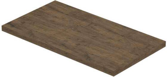 INK Topdeck XS Topplaat voor Fontein 40x22x1 6 cm in Naturel Eiken