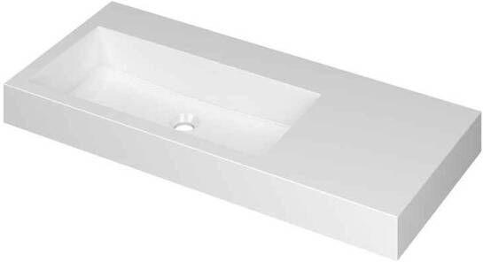 INK Wastafel Momento 1000x450x90 mm Glans wit 3421035