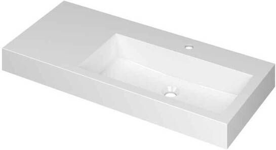 INK Wastafel Momento 1000x450x90 mm Glans wit 3421039