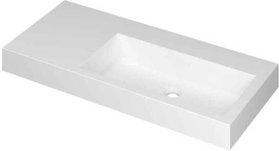 INK Wastafel Momento 1000x450x90 mm Mat wit 3421338