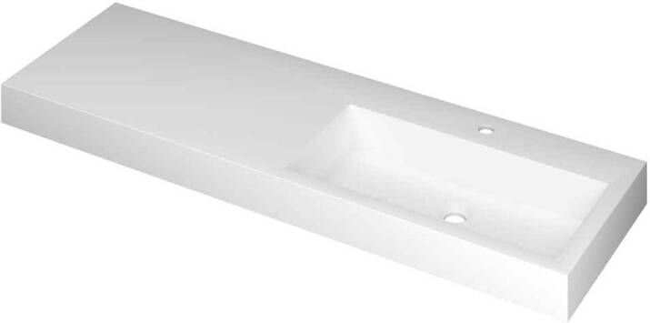 INK Wastafel Momento 1400x450x90 mm Mat wit 3421359