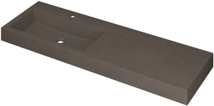INK Wastafel Momento 1400x450x90 mm Quartz beton 3421456