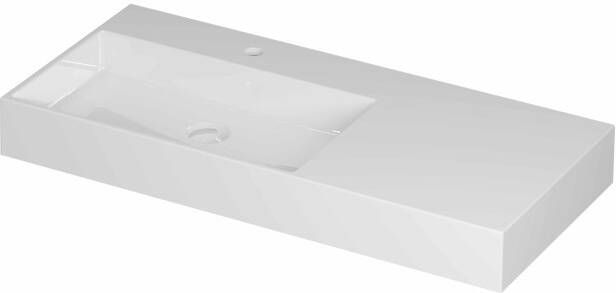 INK Wastafel United 1000x450x110 mm Glans wit 0206411