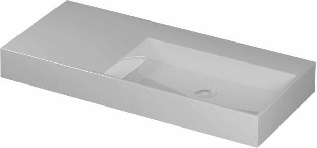 INK Wastafel United 1000x450x110 mm Glans wit 0206421