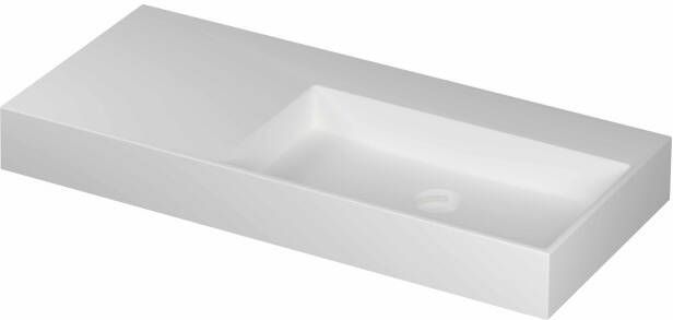 INK Wastafel United 1000x450x110 mm Mat wit 0206422