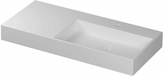 INK Wastafel United 1000x450x110 mm Mat wit 0206432