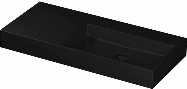 INK Wastafel United 1000x450x110 mm Mat zwart 0206424
