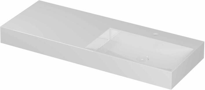INK Wastafel United 1200x450x110 mm Glans wit 0206471
