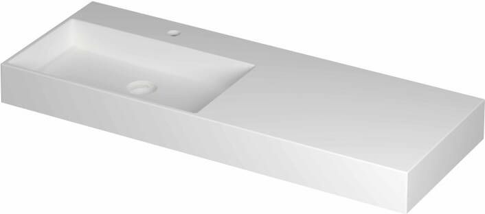 INK Wastafel United 1200x450x110 mm Mat wit 0206452