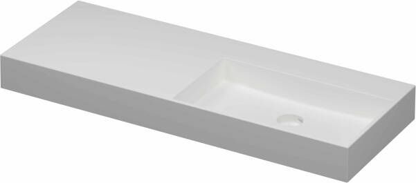 INK Wastafel United 1200x450x110 mm Mat wit 0206462
