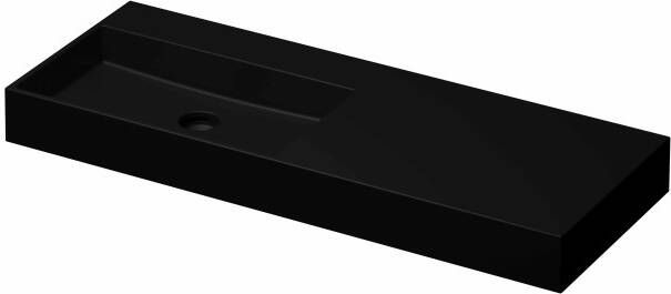 INK Wastafel United 1200x450x110 mm Mat zwart 0206444