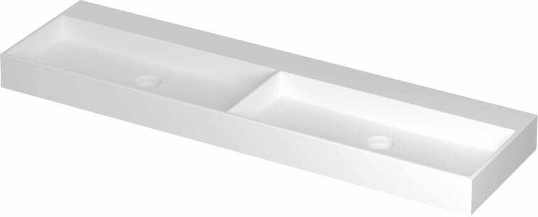 INK Wastafel United 1600x450x110 mm Mat wit 0206482