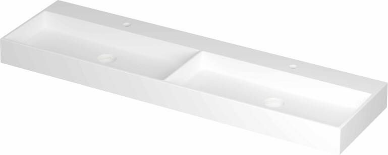 INK Wastafel United 1600x450x110 mm Mat wit 0206492