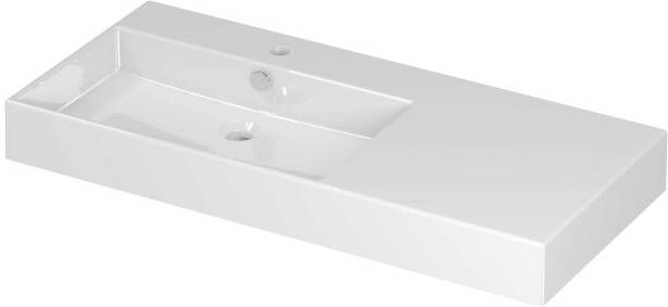 INK Wastafel Unlimited 1000x450x110 mm Glans wit 0202171