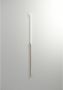 Instamat Elektrische Radiator Stick ARC Handdoekwarmer 170 cm 34W Geborsteld Aluminium Soft Wit - Thumbnail 1