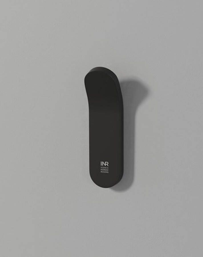 Instamat Handdoekhaak Arc Geborsteld Soft Zwart