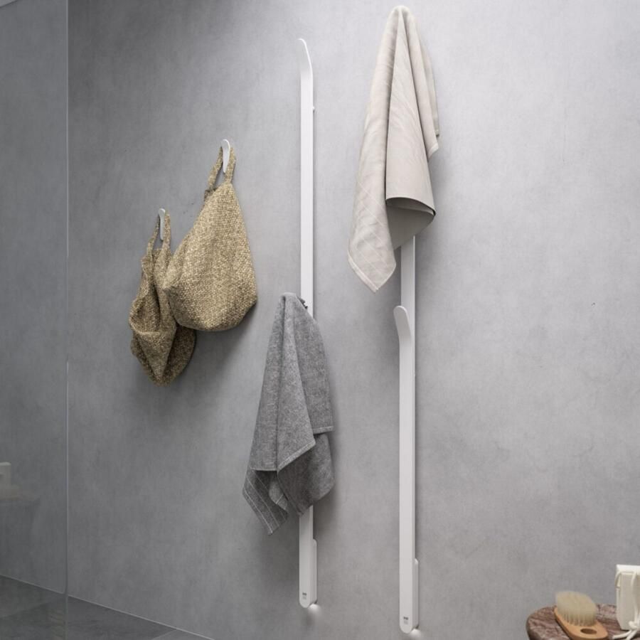 Instamat Elektrische Radiator Stick ARC Handdoekwarmer 170 cm 34W Soft Wit