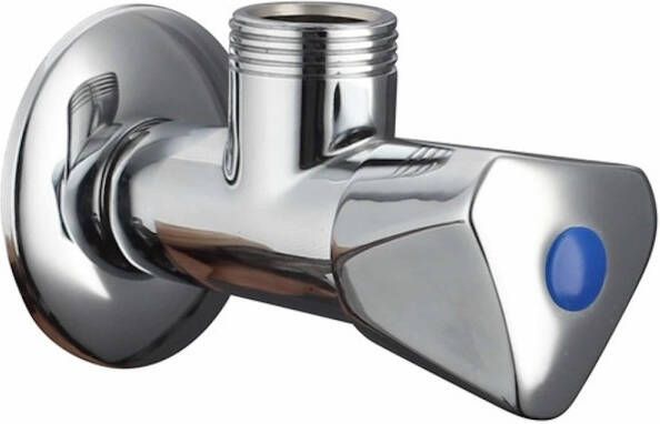 Isifix Koudwaterkraan Easy 2 Muur chroom 3 4