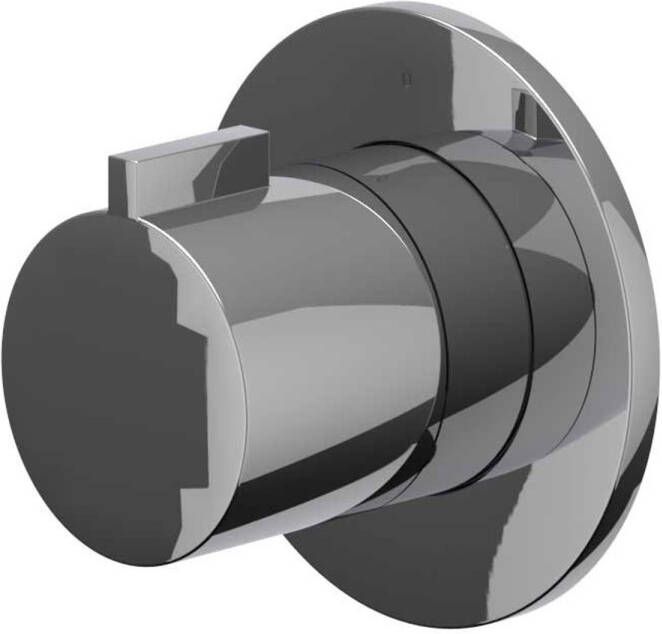 IVY Afbouwdeel Pact Inbouw Stopkraan Symmetry Met Rond Rozet Chroom