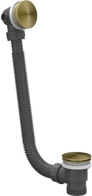 IVY Toebehoren Badoverloop-vulcombinatie RVS316 geborsteld mat goud PVD
