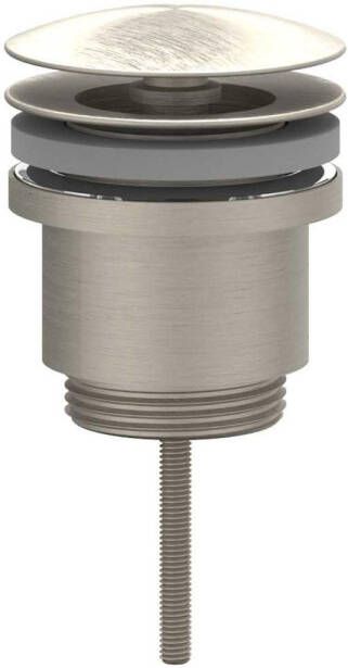 IVY Design Afvoerplug always open Geborsteld nickel PVD 6901703