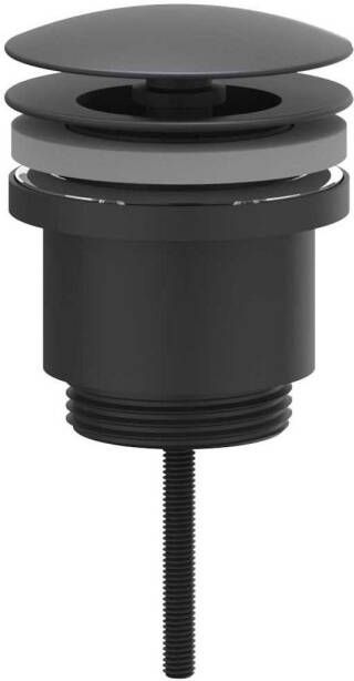 IVY Design Afvoerplug always open Mat zwart PED 6901702