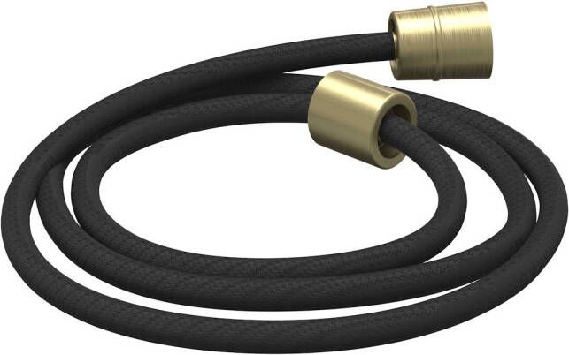IVY Doucheslang glad 150cm RVS316 geborsteld mat goud PVD 6900262