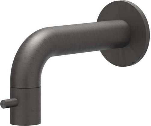 IVY Fonteinkraan Concord Wand Met Schuimstraalmond Geborsteld Carbon Black PVD