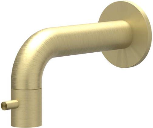 IVY Fonteinkraan Concord Wand Met Schuimstraalmond Geborsteld Mat Goud PVD