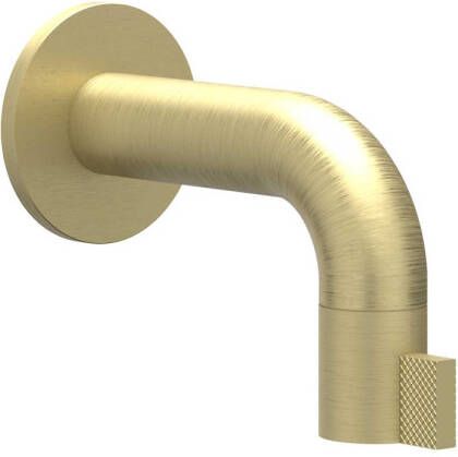 IVY Tribe Fonteinkraan wandmodel niet inkortbaar HOH10cm RVS316 geborsteld mat goud PVD