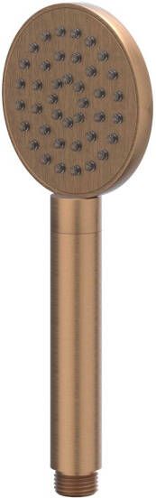 Ivy Handdouche rond 9cm satin spray Geborsteld mat koper PVD 6900455