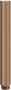Ivy Handdouche staaf handdouche RVS316 geborsteld mat koper PVD 6900363 - Thumbnail 1