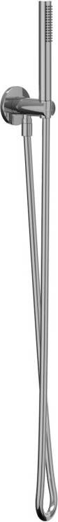 IVY Handdoucheset Set Bestaande Uit Doucheslang 150 cm Wandhouder Met Uitlaat En Staafhanddouche Chroom