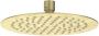 IVY Bond losse Slim hoofddouche met antikalk nozzles en Eco-air 30 cm geborsteld mat goud PVD - Thumbnail 1