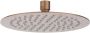 Ivy Hoofddouche slim 30cm antikalk nozzels Eco-air Geborsteld mat koper PVD 6900605 - Thumbnail 1