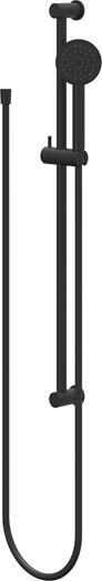 IVY Handdoucheset Set Bestaande Uit Doucheslang 150 cm Wandhouder Met Uitlaat En Handdouche Satin Spray Mat Zwart PED