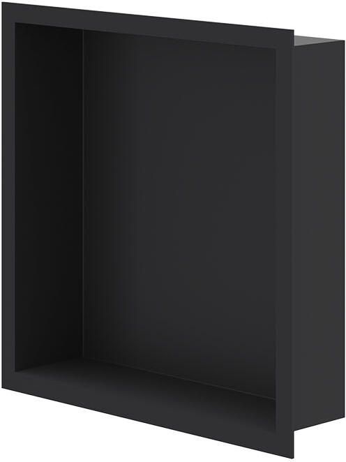 IVY Bond toiletborstelgarnituur staand model 40 6 cm mat zwart PED