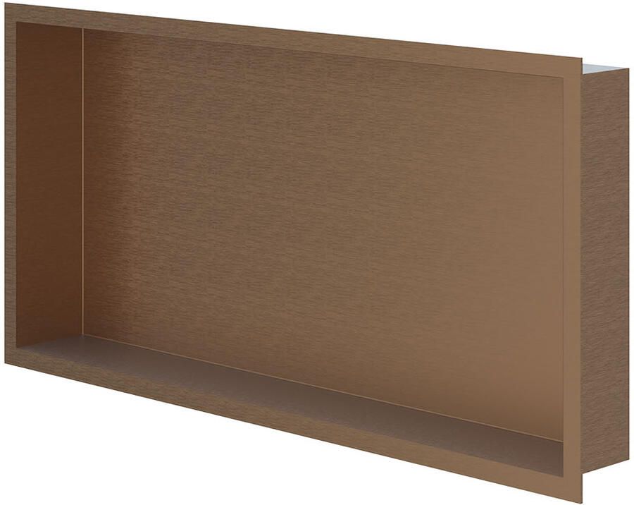 Ivy Inbouwnis 60x30x7.5cm Geborsteld mat koper PVD 6500755